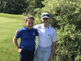 The two young golfers we sponsored in 2019 were Ava Paterson and Lora Douglas.